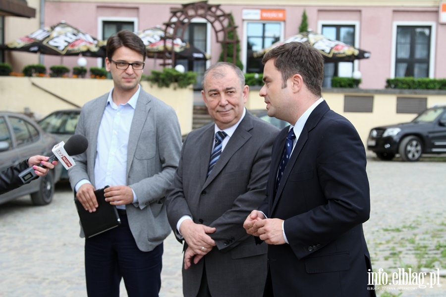 Adam Hoffman i Mariusz Antoni Kamiński w Elblągu, fot. 5