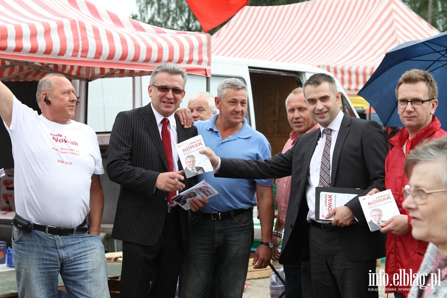 Sekretarz Generalny SLD Krzysztof Gawkowski z wizyt w Elblgu, fot. 12