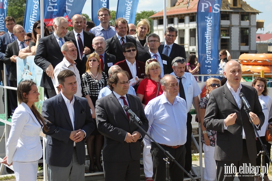 Wizyta Parlamentarzystw PiS w Elblgu, fot. 4