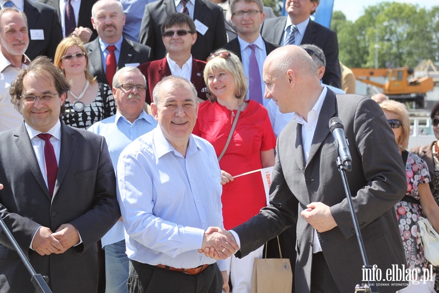 Wizyta Parlamentarzystw PiS w Elblgu, fot. 5