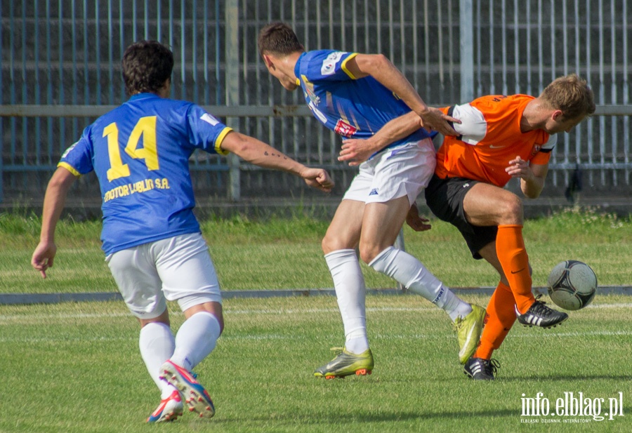 II liga: Concordia Elblg - Motor Lublin 3:0, fot. 12