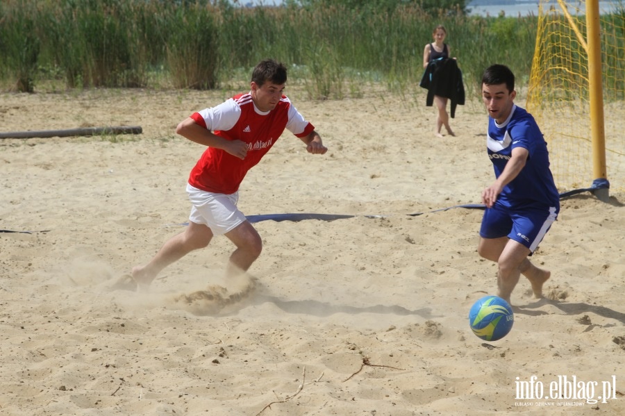 Puchar Elbląga w Plażowej Piłce Nożnej - Kadyny 2013, fot. 11