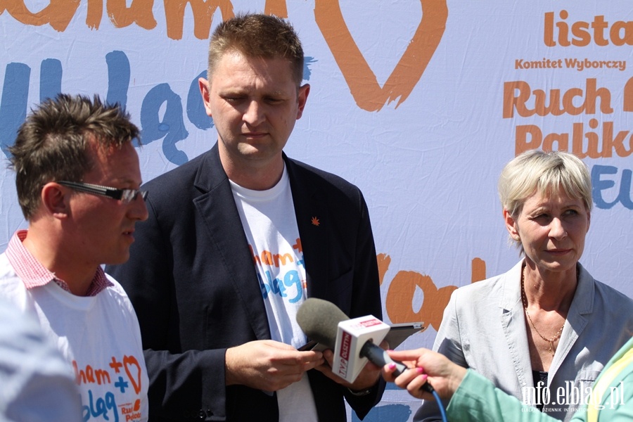 Andrzej Rozenek na konferencji Ewy Białkowskiej, fot. 5