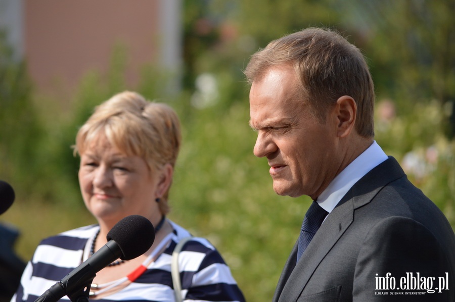 Donald Tusk w Elblgu, fot. 6