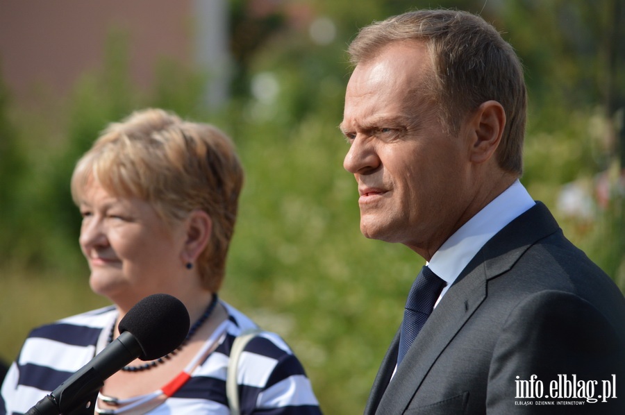 Donald Tusk w Elblgu, fot. 7