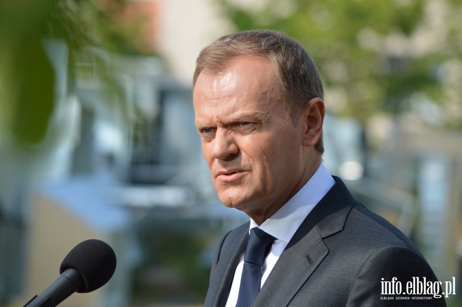 Donald Tusk w Elblgu, fot. 8