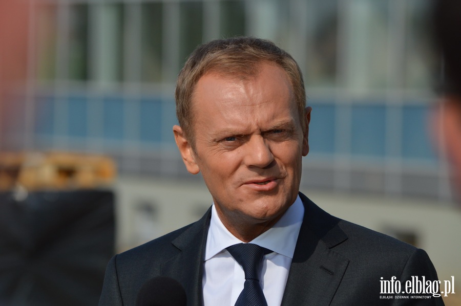 Donald Tusk w Elblgu, fot. 9