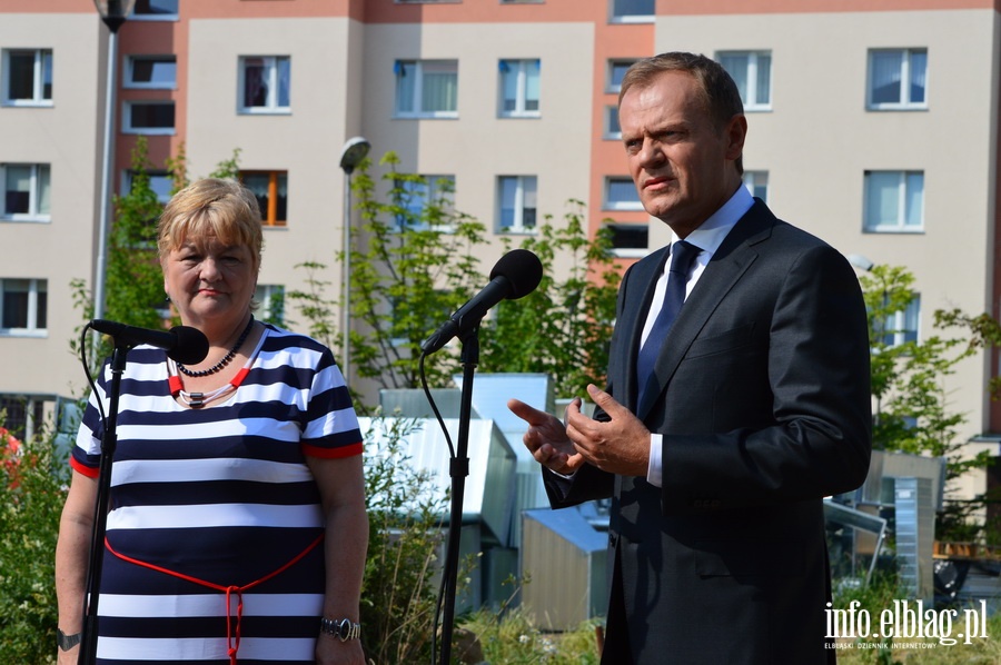 Donald Tusk w Elblgu, fot. 12