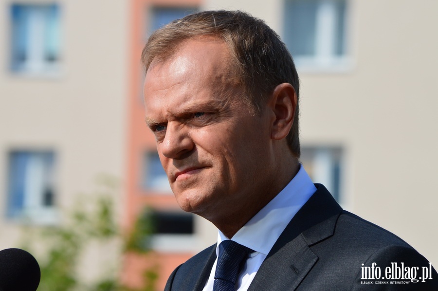 Donald Tusk w Elblgu, fot. 15