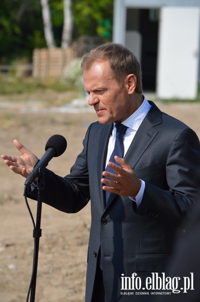 Donald Tusk w Elblgu, fot. 18