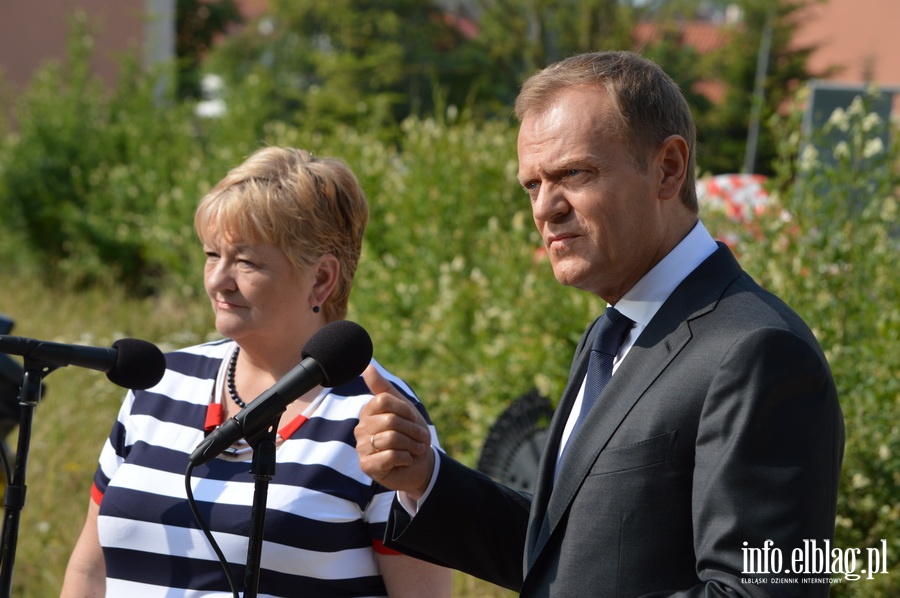 Donald Tusk w Elblgu, fot. 19