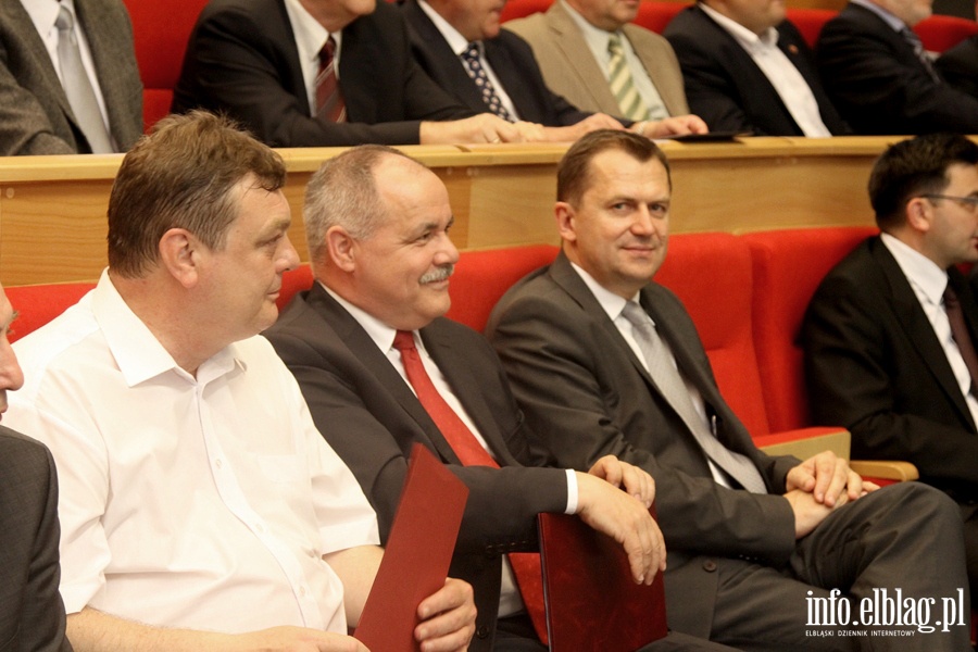 Premier RP donald Tusk w PWSZ, fot. 1