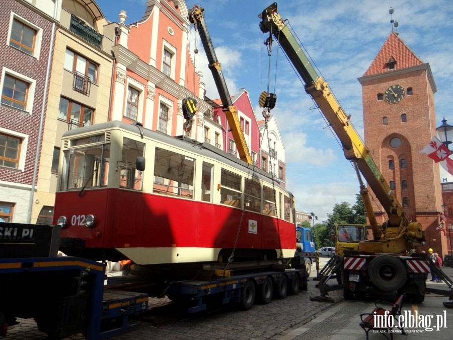 Zabytkowy tramwaj ponownie stan na elblskiej starwce, fot. 8