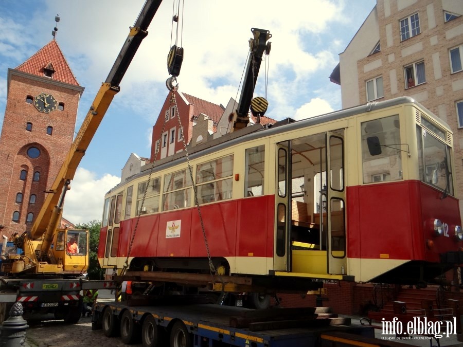 Zabytkowy tramwaj ponownie stan na elblskiej starwce, fot. 11