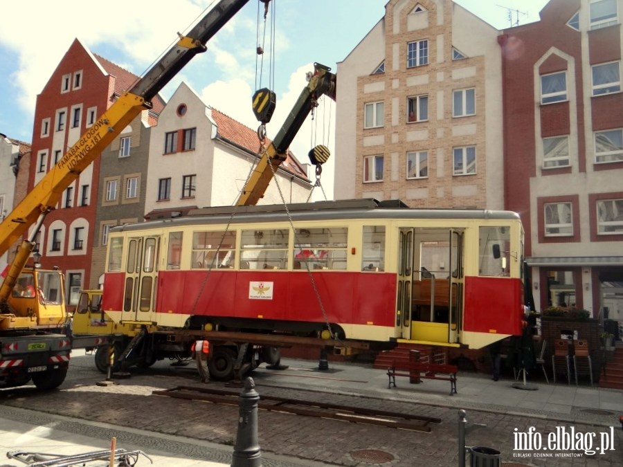 Zabytkowy tramwaj ponownie stan na elblskiej starwce, fot. 12