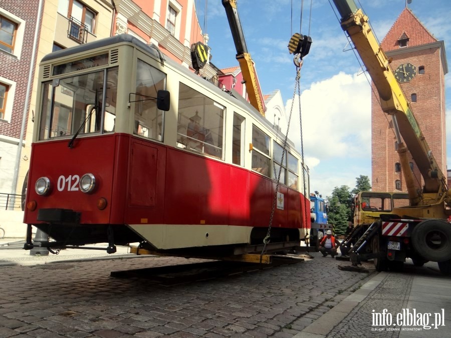 Zabytkowy tramwaj ponownie stan na elblskiej starwce, fot. 13