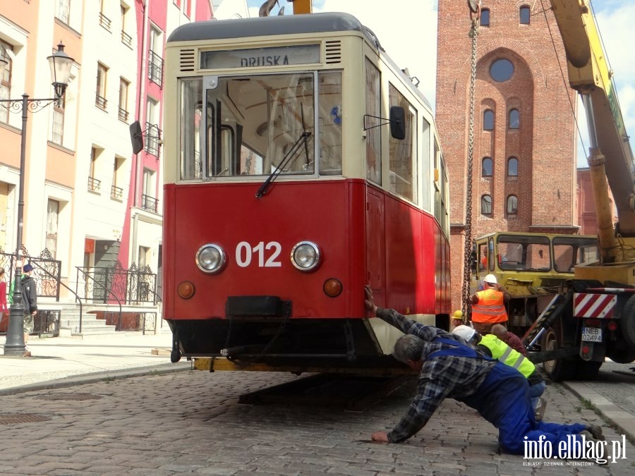 Zabytkowy tramwaj ponownie stan na elblskiej starwce, fot. 15