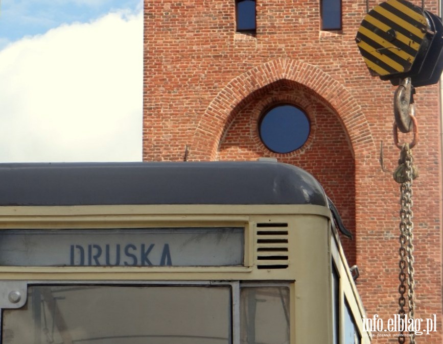 Zabytkowy tramwaj ponownie stan na elblskiej starwce, fot. 18