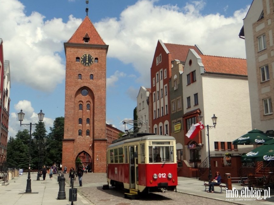 Zabytkowy tramwaj ponownie stan na elblskiej starwce, fot. 23