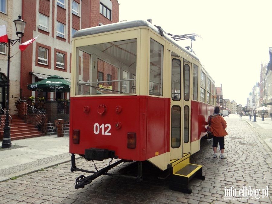 Zabytkowy tramwaj ponownie stan na elblskiej starwce, fot. 24