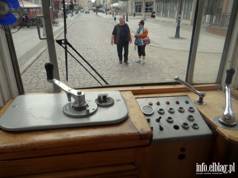 Zabytkowy tramwaj ponownie stan na elblskiej starwce, fot. 28