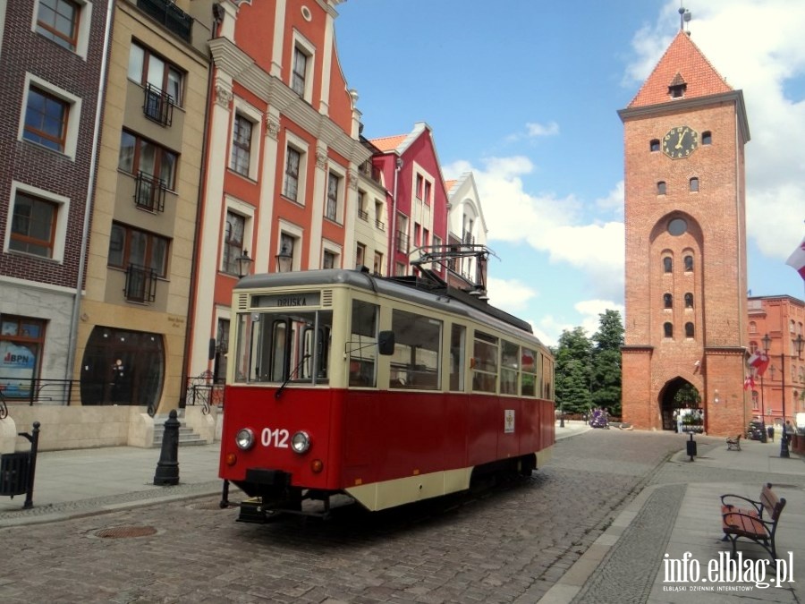 Zabytkowy tramwaj ponownie stan na elblskiej starwce, fot. 33