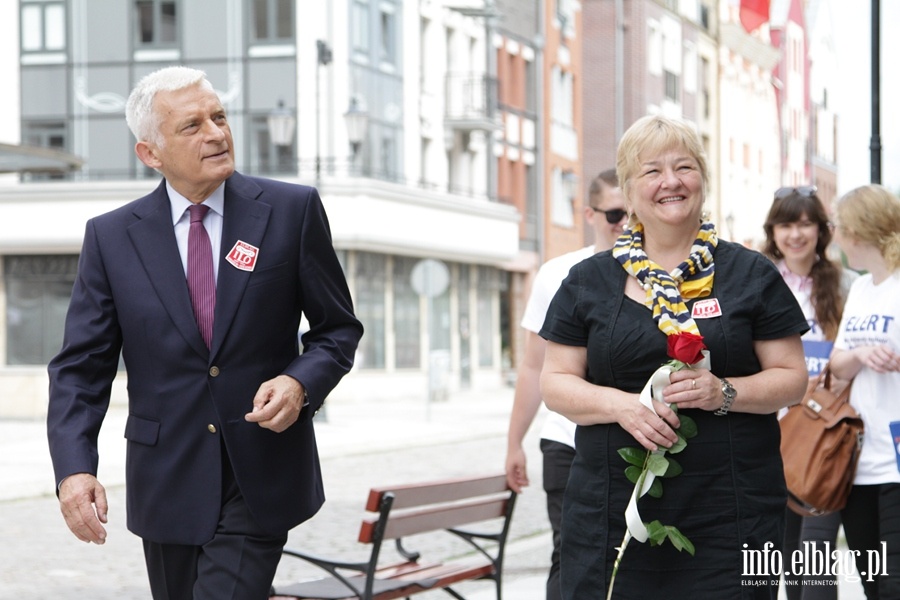 Prof. Jerzy Buzek w Elblgu, fot. 2