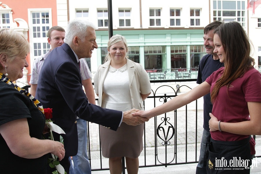 Prof. Jerzy Buzek w Elblgu, fot. 3