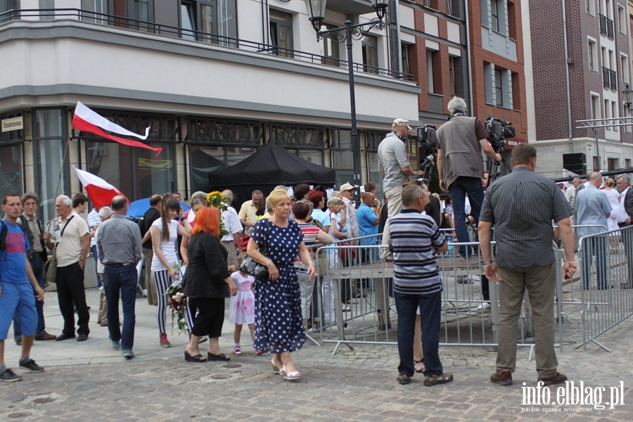 Konferencja prasowa i spotkanie z Elblanami z udziaem Jarosawa Kaczyskiego, fot. 10