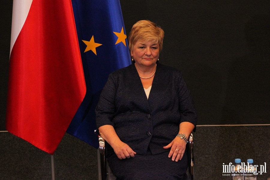 Tusk debatował z elblążanami, fot. 10