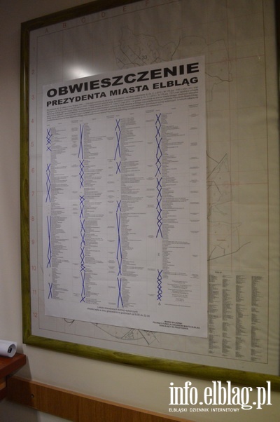 Skadanie materiaw wyborczych w Urzdzie Miejskim, fot. 11