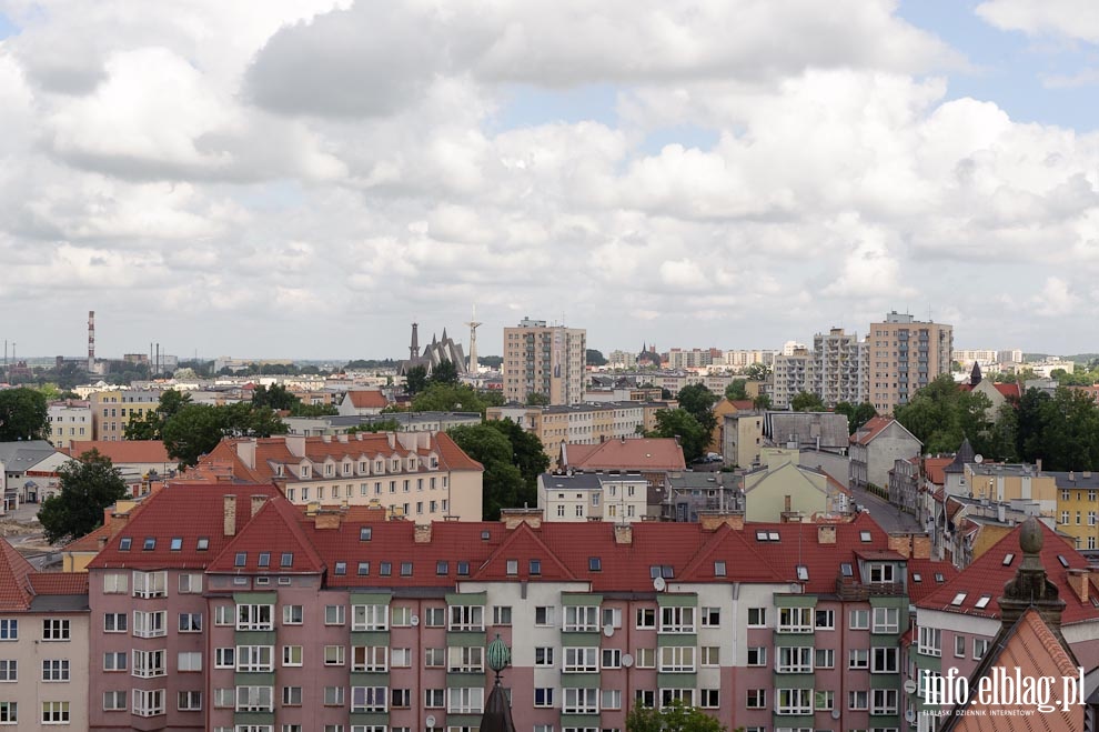 Panorama Elblga z UM, fot. 3