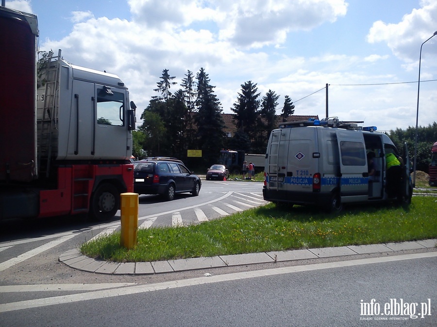  Wypadek na skrzyżowaniu w Kazimierzowie, fot. 6
