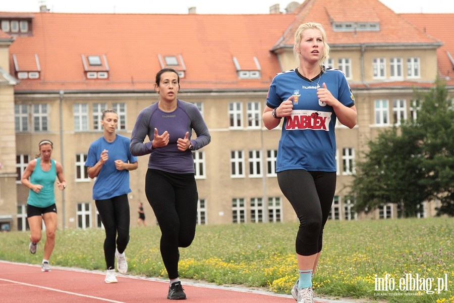 Przygotowania piłkarek Startu Elbląg, fot. 13