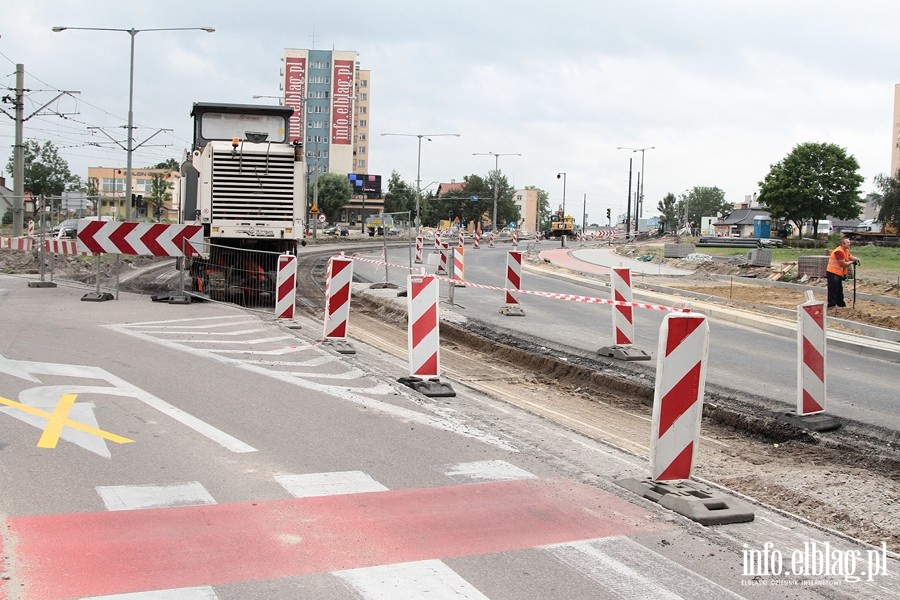 Reorganizacja ruchu na skrzyżowaniu ulic 12-tego Lutego, Teatralnej, Nowowiejskiej i Płk. Dąbka, fot. 6