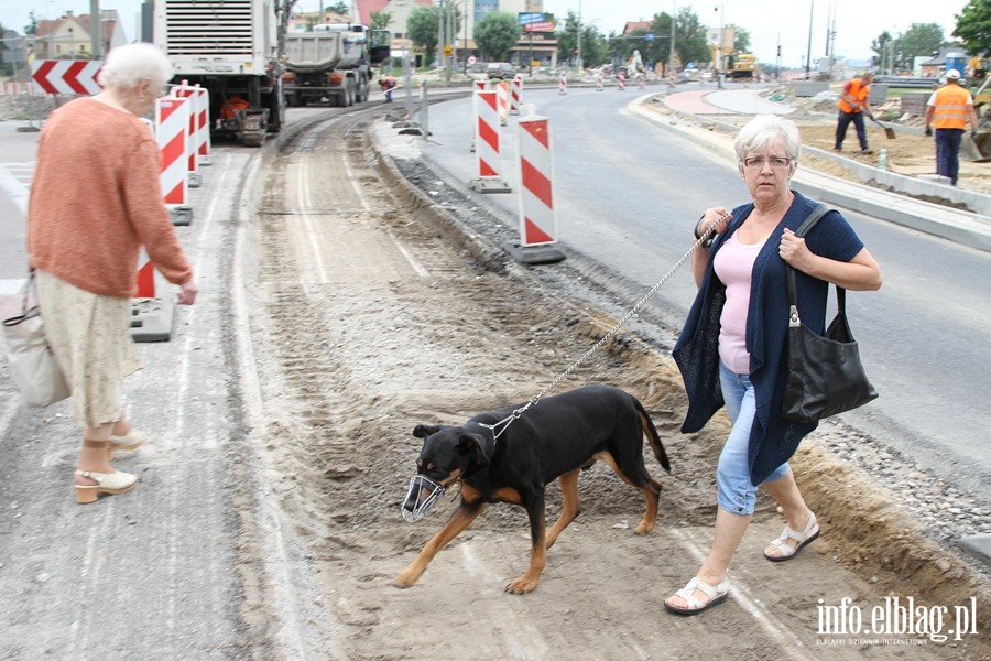 Reorganizacja ruchu na skrzyowaniu ulic 12-tego Lutego, Teatralnej, Nowowiejskiej i Pk. Dbka, fot. 8