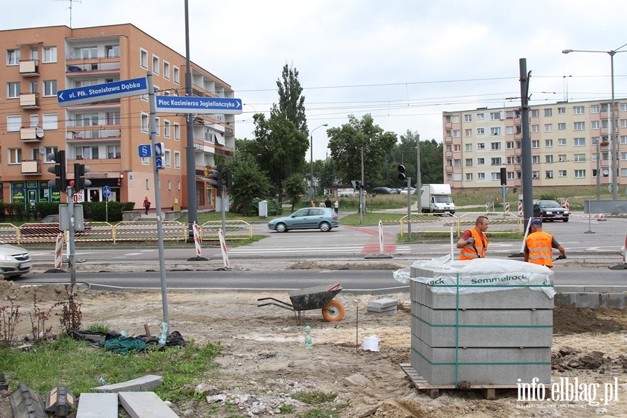 Reorganizacja ruchu na skrzyowaniu ulic 12-tego Lutego, Teatralnej, Nowowiejskiej i Pk. Dbka, fot. 18