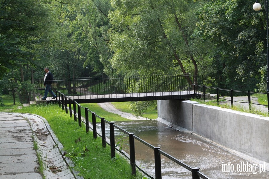 Zakoczenie regulacji rzeki Kumieli - lipiec 2013 , fot. 3