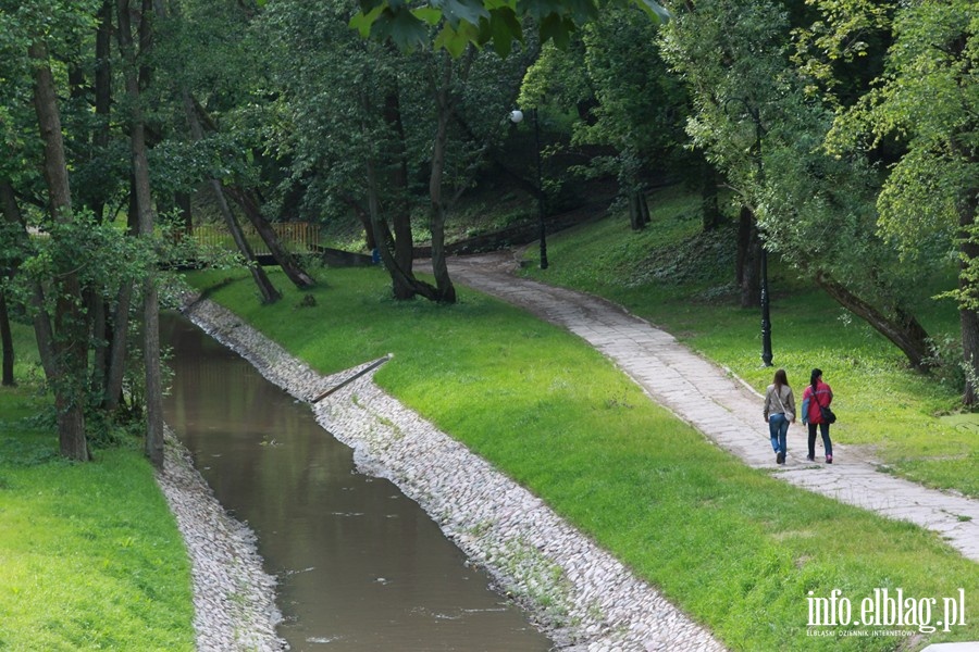 Zakoczenie regulacji rzeki Kumieli - lipiec 2013 , fot. 4