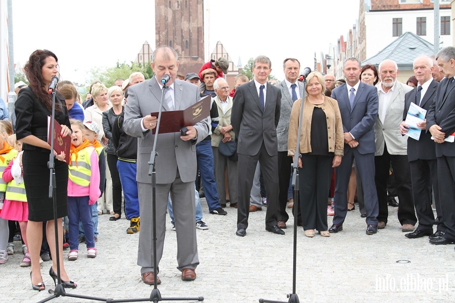 Oficjalne otwarcie nabrzea rzeki Elblg, fot. 15