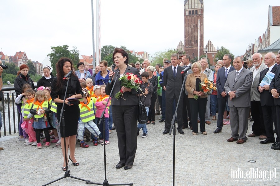 Oficjalne otwarcie nabrzea rzeki Elblg, fot. 18