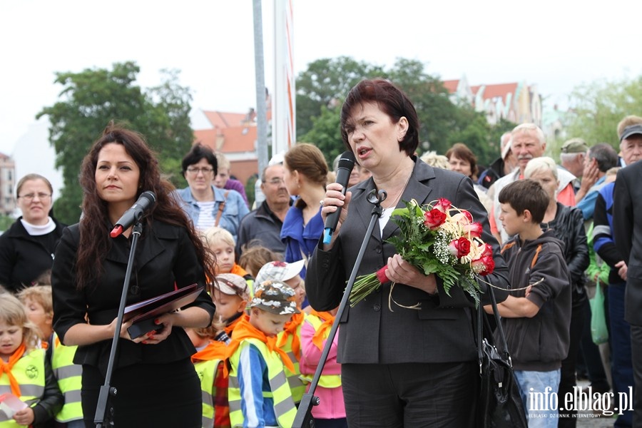 Oficjalne otwarcie nabrzea rzeki Elblg, fot. 20