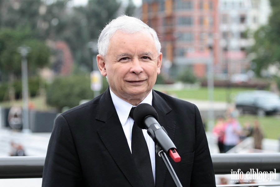 Jarosław Kaczyński odwiedził Elbląg, fot. 9