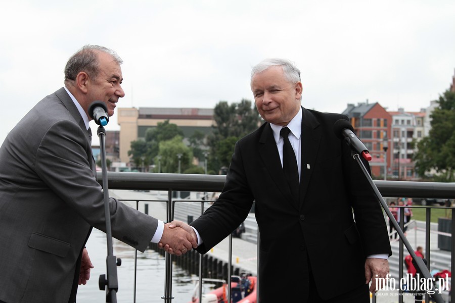 Jarosław Kaczyński odwiedził Elbląg, fot. 11
