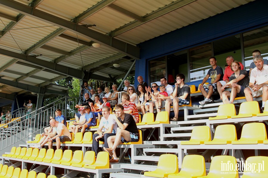 II liga: Olimpia Elblg - Pelikan owicz 1:1, fot. 1