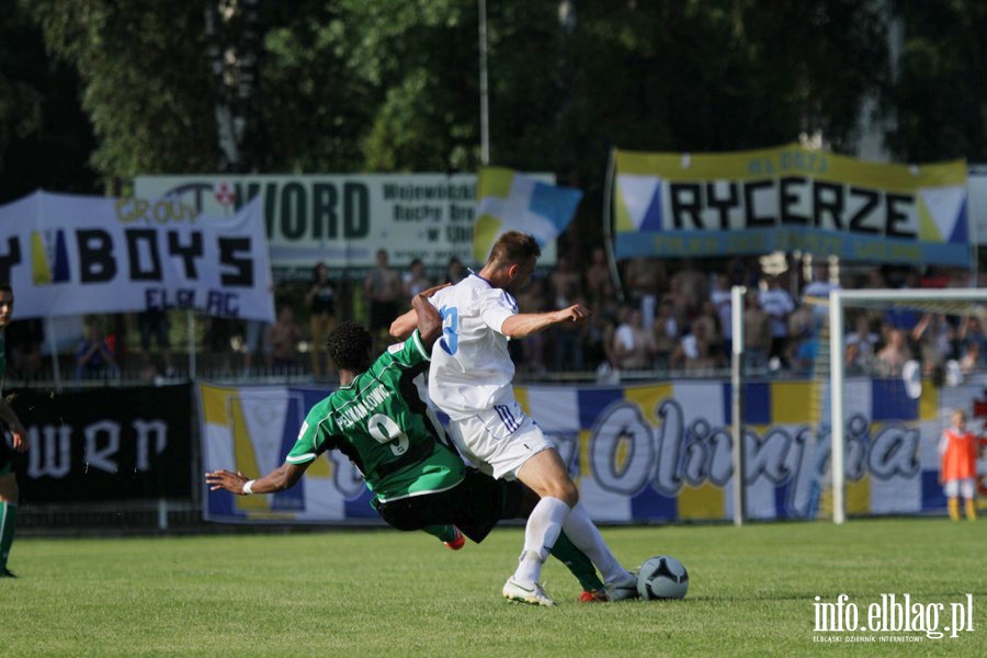 II liga: Olimpia Elblg - Pelikan owicz 1:1, fot. 18