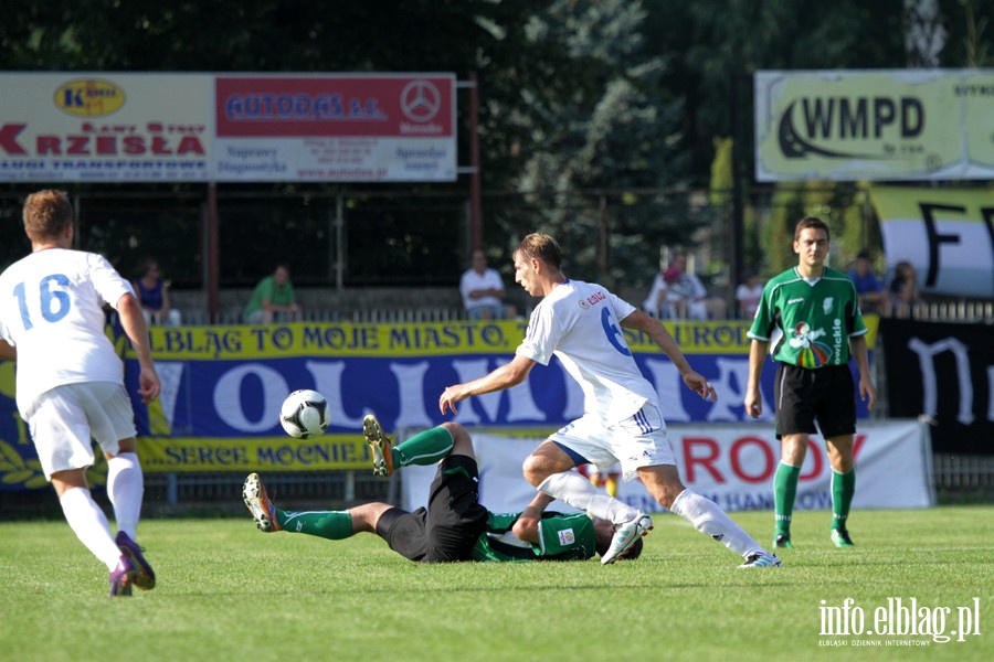 II liga: Olimpia Elblg - Pelikan owicz 1:1, fot. 19