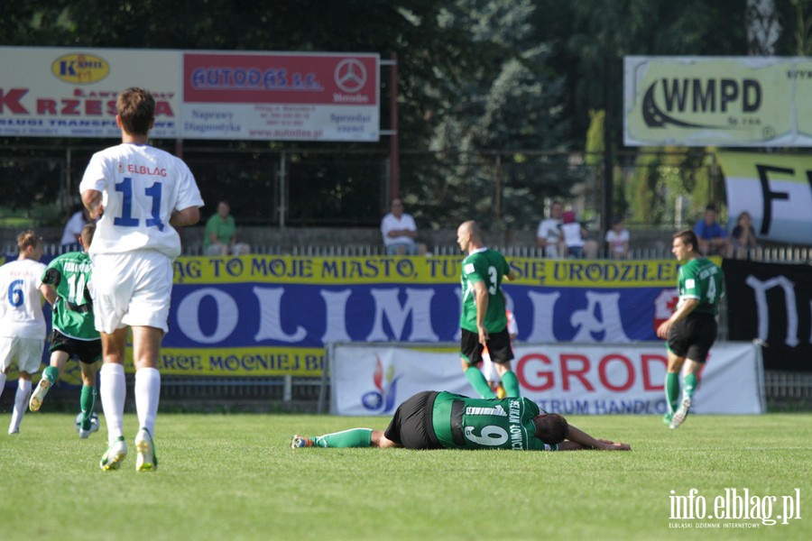 II liga: Olimpia Elblg - Pelikan owicz 1:1, fot. 20