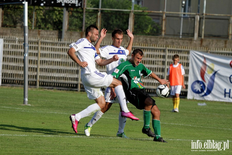 II liga: Olimpia Elblg - Pelikan owicz 1:1, fot. 24