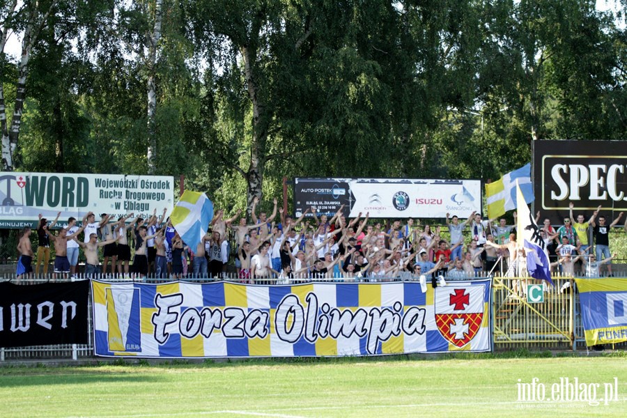 II liga: Olimpia Elblg - Pelikan owicz 1:1, fot. 26